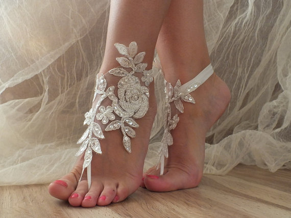 Lady Vivienn - Beach Wedding Sandals