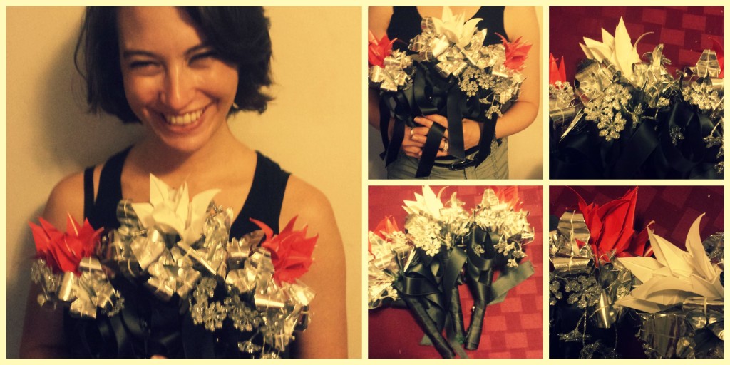 Foil Flower Collage