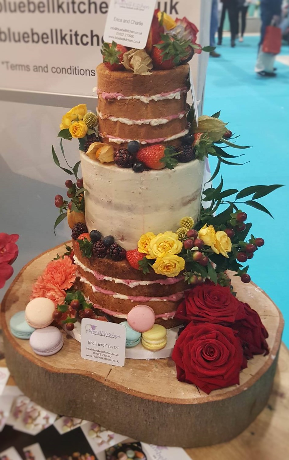 Wedding Cake Inspiration - Naked