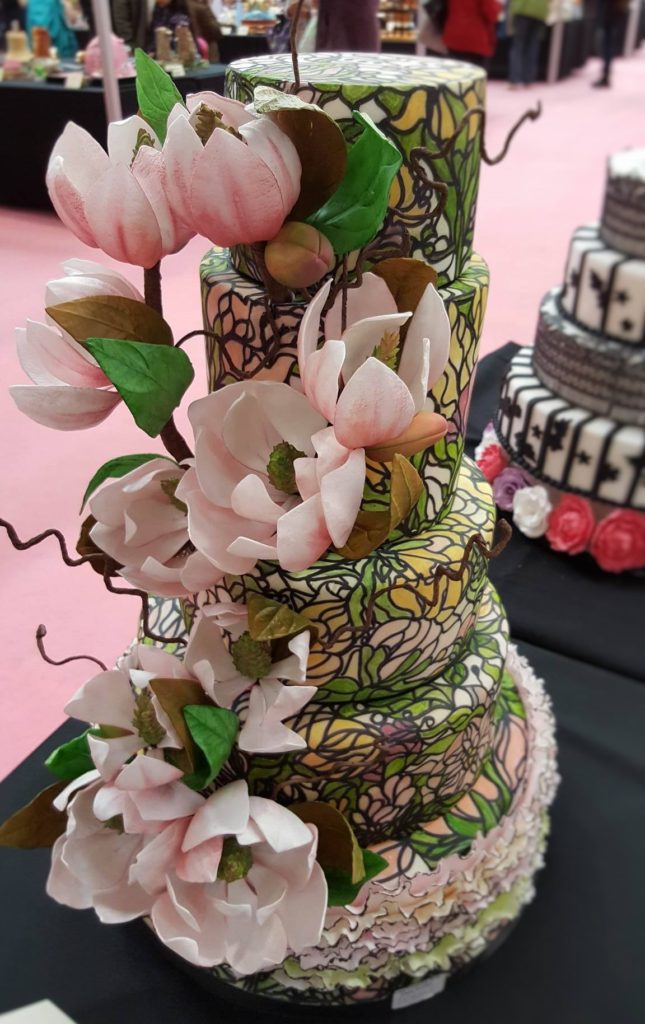 Wedding Cake Inspiration - Tiffany Lamp