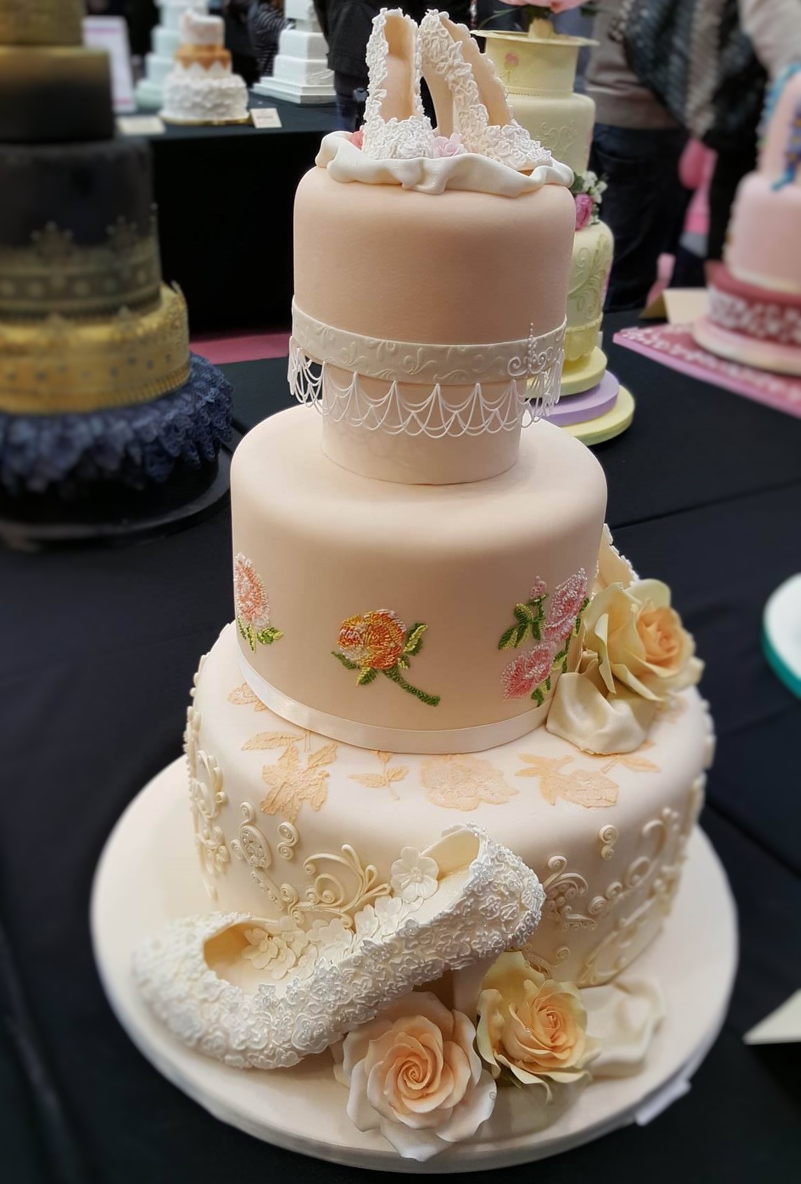 Wedding Cake Inspiration - Wedding Shoes